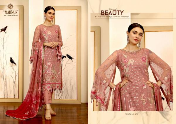 Mahnur 4 Bridal Wear Designer Georgette Salwar Suits Collection